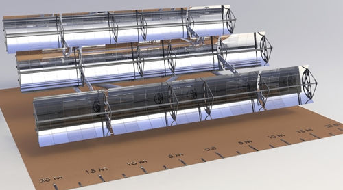 Einachsiger Solartracker - Ades