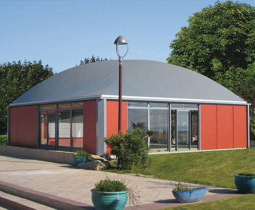 Kiosk für gewerbliche Nutzung - MIAMI - DALO - für Außenbereich / Aluminium / Verbundwerkstoff