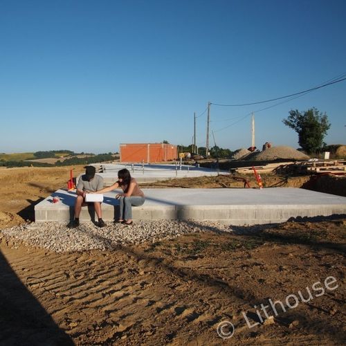Beton mit leichter Gesteinkörnung - Namas B.V. - hochbelastbar / Fundament