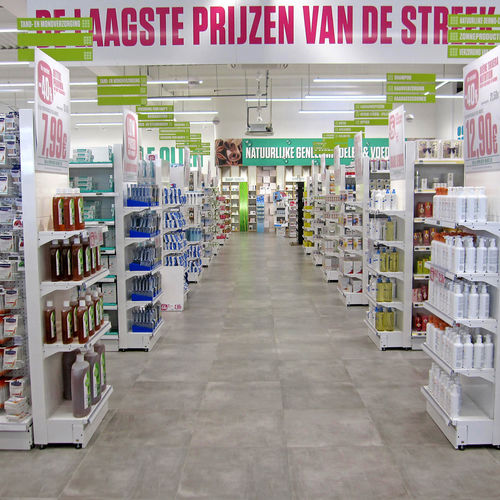 Regalsystem für Einzelhandel - PHARMACY - Gondella - für medizinische Zwecke / für Waren / Standard