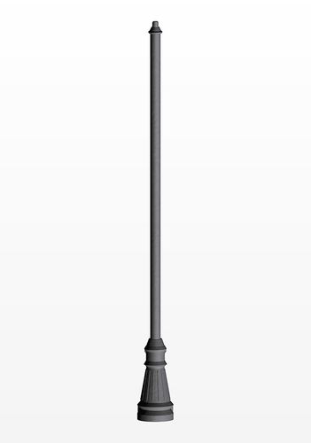 Lichtmast - LPC 009 - Ghisarredo - Gusseisen / Stahl / Aluminiumguss
