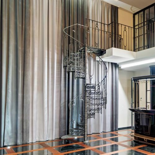 Wendeltreppe - C 160 - Ghisarredo - Gusseisenstufen / mit Stahlstruktur / für Privatgebrauch