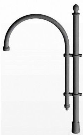 Tragarm für Straßenlaternenpfähle / Aluminium - LC 1001 - Ghisarredo - aus feuerverzinktem Stahl