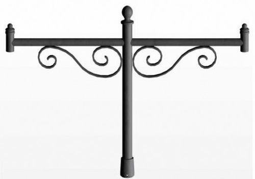 Tragarm für Straßenlaternenpfähle / Aluminium - LC 2004  - Ghisarredo - aus feuerverzinktem Stahl