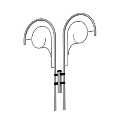 Tragarm für Straßenlaternenpfähle / anodisiertes Aluminium - LC 2503 - Ghisarredo
