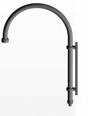Tragarm für Straßenlaternenpfähle / aus feuerverzinktem Stahl - LC 0001  - Ghisarredo