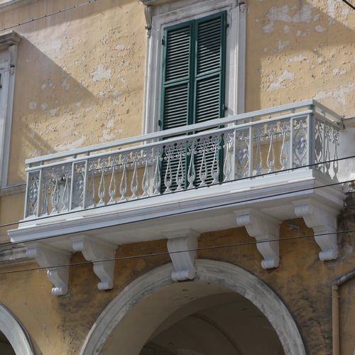Gusseisenbalustrade - ANCONA  - Ghisarredo - für Außenbereich / für Balkon / bodenstehend