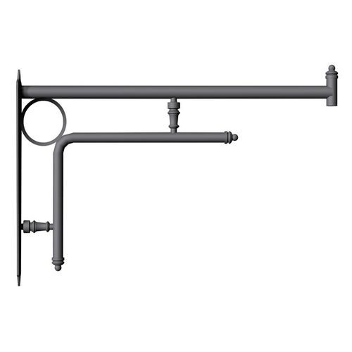 Tragarm für Straßenlaternenpfähle / aus feuerverzinktem Stahl - LC 0803 - Ghisarredo