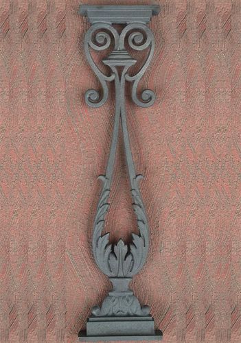 Gusseisengeländer - K18023P001 - Ghisarredo - Geländer / für Außenbereich / für Balkon