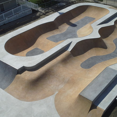 Skatepark Bowl / Beton - CAPE MAY COUNTY - Spohn Ranch Skateparks