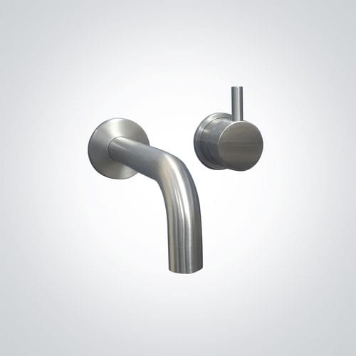 Wasserhahn für Waschtisch - DB1675 - Dolphin Solutions Ltd - wandmontiert / Edelstahl / für den Innenraum