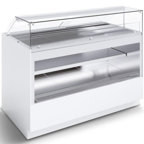 Verkaufskühlvitrine - GEM R4 COMBI H2 - Oscartek - für Einzelhandel / Edelstahl / farbig
