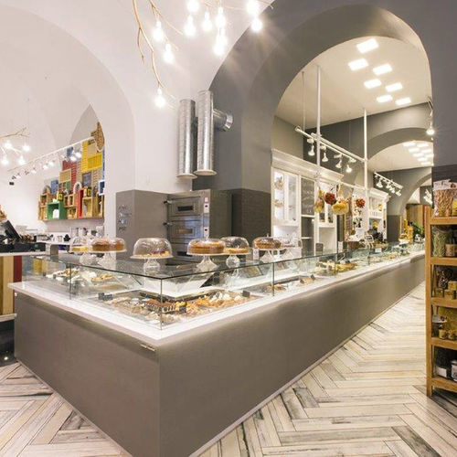 Verkaufskühlvitrine - GEM R4 PRO DELI - Oscartek - für Konditoreien / für Bäckerei / Edelstahl