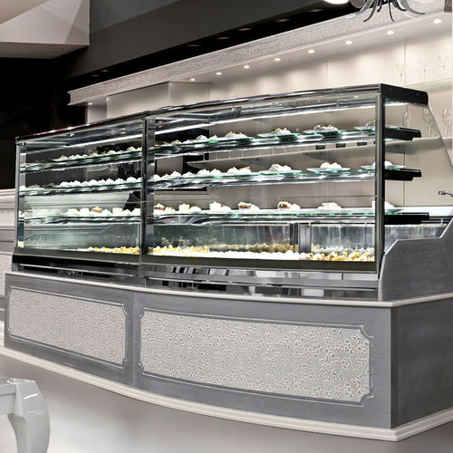 Verkaufskühlvitrine - DIAMOND  - Oscartek - für Konditoreien / für Bäckerei / Edelstahl