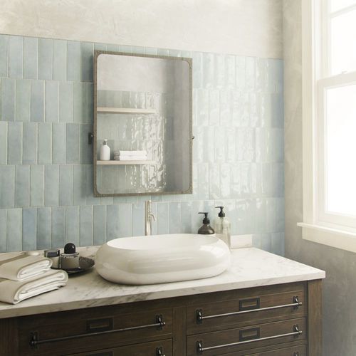 Keramikfliesen - BOND - NEMO TILE - Hochglanz / für den Innenraum / für Badezimmer
