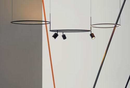 Hängelampe - AROS TRIPLE - Nexia - Aluminium / modern / mit Kabel