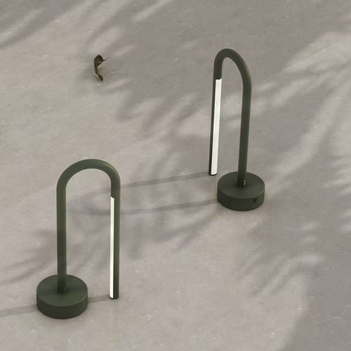 Tragbare Lampe - BOW MINI - Nexia - Aluminium / modern / schnurlos