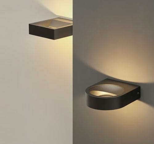 Moderne Wandleuchte - PLAÇA - Nexia - für den Innenraum / für Außenbereich / Aluminium