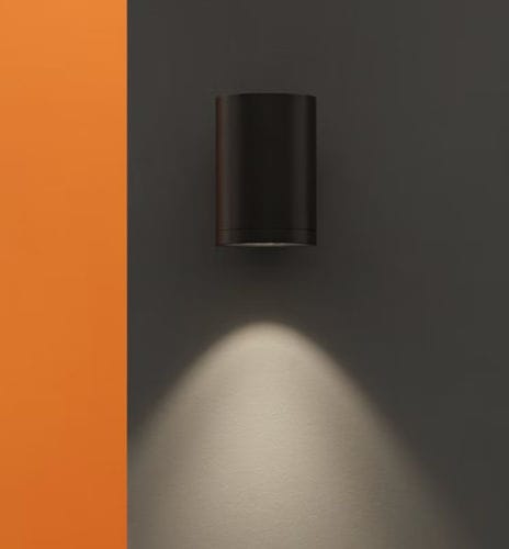 Moderne Wandleuchte - CALA WALL - Nexia - für Außenbereich / Aluminium / zylinderförmig