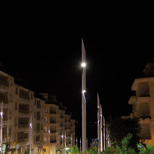 Straßenlaterne - TALO - Setga - modern / Edelstahl / LED