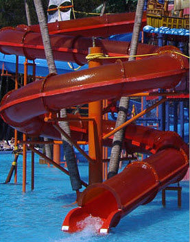 Drehende Rutsche - TYPHOON TUNNEL - Arihant Industrial Corporation Limited - für Aquapark / rohrförmig
