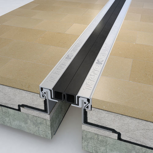 Gummi-Dehnungsfuge - K WPROOF - Tecno K Giunti - Aluminium / Edelstahl / galvanisiertem Stahl
