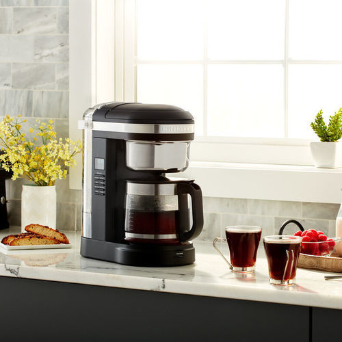 Filterkaffeemaschine - 5KCM1209EOB - Kitchenaid France - automatisch / Tee / schwarz