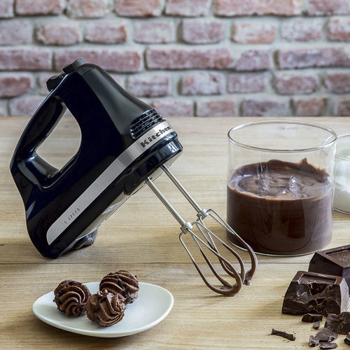 Spiralrührer - 5KHM5110EWH - Kitchenaid France - für Konditoreien / mit Schneebesen / mit hochklappbarem Arm