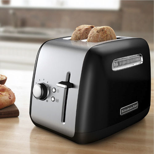 2-Scheiben-Toaster - 5KMT2115EWH - Kitchenaid France - schwarz