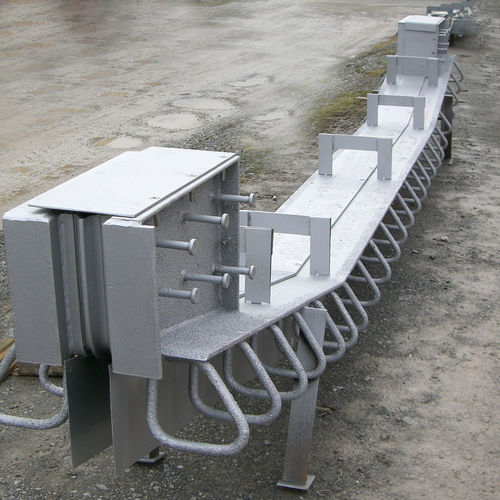 Elastomer-Dehnungsfuge - TENSA-RAIL RSU - Mageba - Stahl / für Brückenbau / einzellig