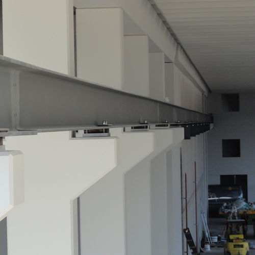 Stark gedämpfte Elastomerlager - VIBRAX®CRANE - Mageba - schwingungshemmend / Struktur / Elastomer