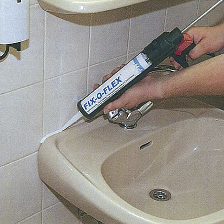 Elastomer-Dichtungsmasse - FIX-O-FLEX - Mageba - auf Polyurethan-Basis / zur Abdichtung
