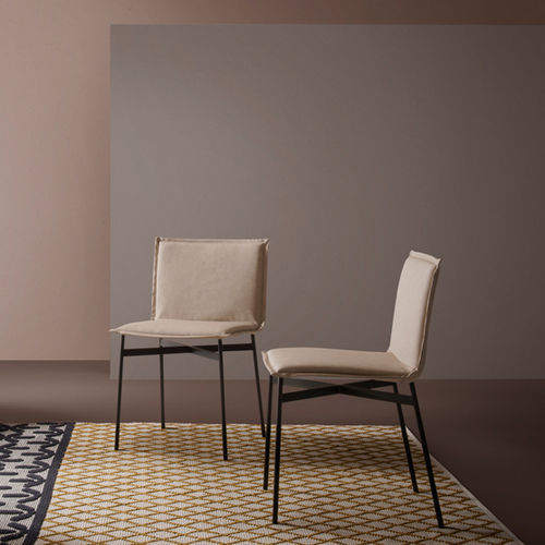 Moderner Stuhl - Zazu - My Home Collection - für den Innenraum / Stoff / Leder