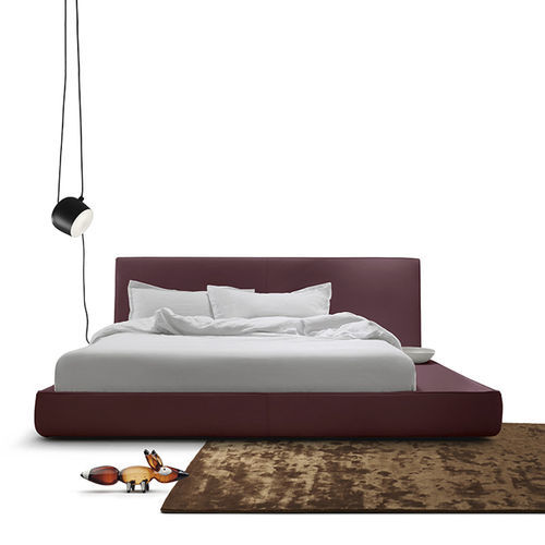 Doppelbett - LongIsland - My Home Collection - modern / Polster / Kopfteil