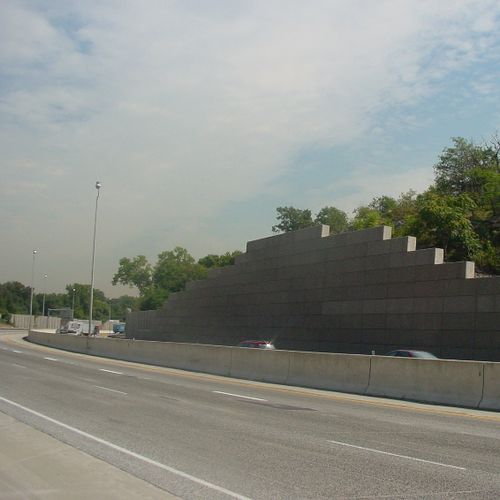 Stahlbeton-Stützmauer - ROCKWALL - The Fort Miller Co. - Stahl / modular / aus vorgefertigten Elementen