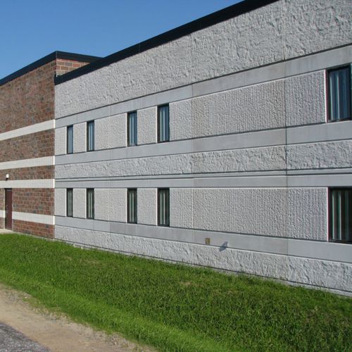 Paneel-Fassadenverkleidung - The Fort Miller Co. - Fertigbeton / texturiert / Steinoptik