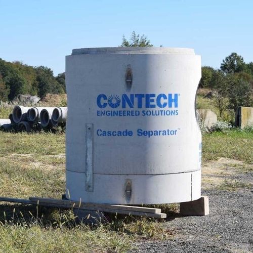 Erdverlegter Boxsystem zur Regenwasserversickerung - CASCADE SEPARATOR® - Contech