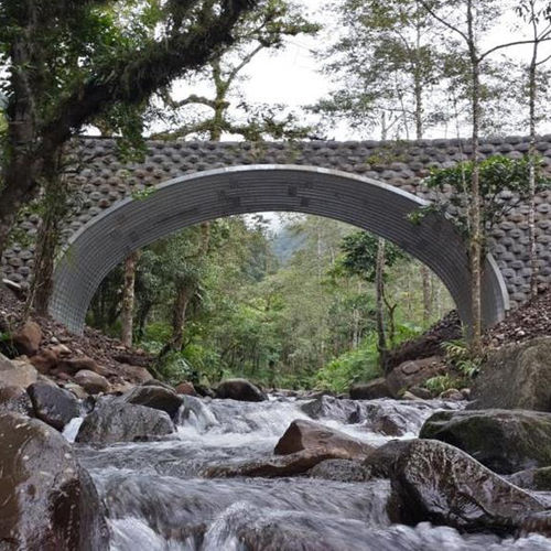 Aluminium-Faunapassage - BRIDGECOR® STRUCTURAL PLATE - Contech - für Drainagesystem