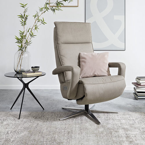 Moderner Sessel - MR 251 - Musterring - Leder / Metall / ergonomisch