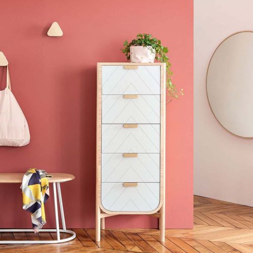 Moderner Chiffonnier - MARIUS - Harto - Eiche / Holzfurnier / MDF