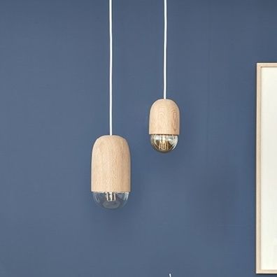 Hängelampe - LUCE - Harto - Eiche / modern / mit Kabel