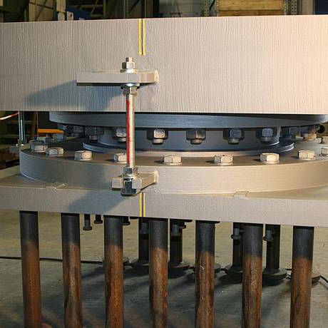 Struktur-Elastomerlager - UPLIFT - Maurer SE - Kalotten / Metall / für Brückenbau