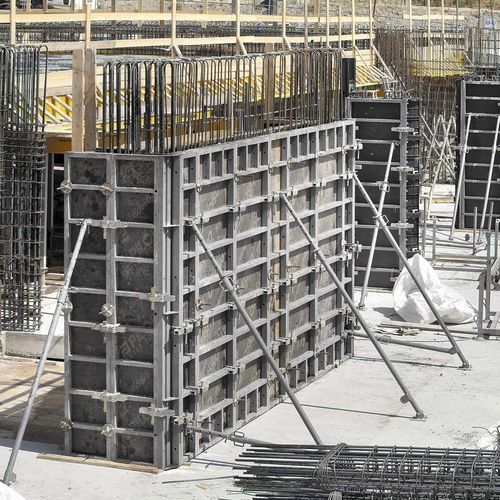 Rahmenschalung - P300  - Pilosio - Modul / Metall / für Wand