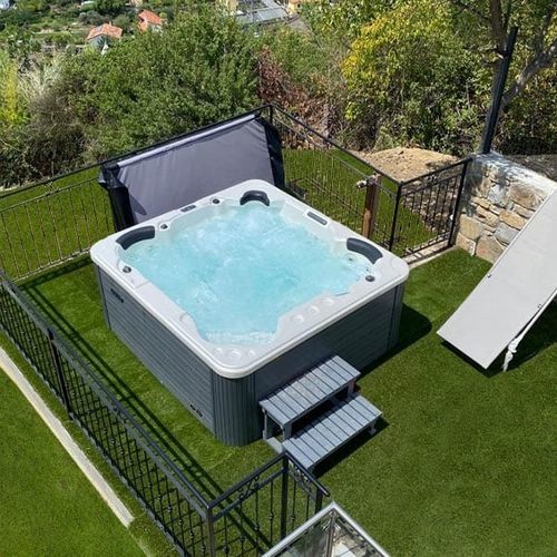 Einbau-Whirlpool - BL-808 - Beauty Luxury - zum Aufstellen / rechteckig / Fünfsitzer
