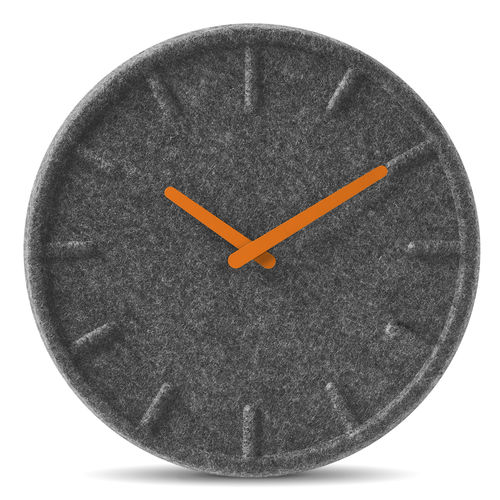 Moderne Uhr - FELT : LT17003 - LEFF amsterdam - wandmontiert / Analog / Filz