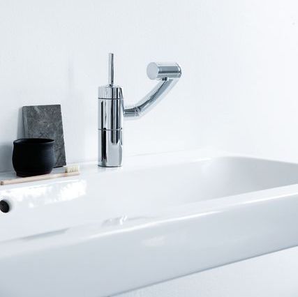 Einhebelmischer für Waschtisch - 2902100 - Damixa - Bidet / Aufsatz / aus verchromtem Metall