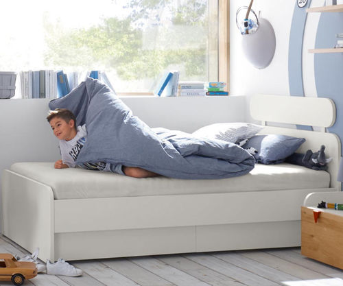Einpersonenbett - MINIMO - NOW! By Hülsta - modern / Bettkasten / für Kinder