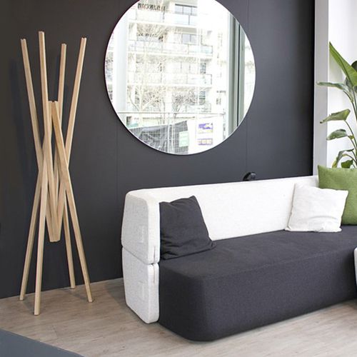 Bodenstehender Garderobenständer - SIMETRIA - prostoria - modern / Holz