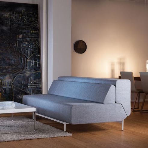 Bettsofa - PIL-LOW - prostoria - modern / Stoff / schrägstellbar