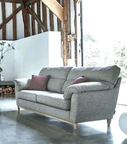 Modernes Sofa - ADRANO - ercol - Stoff / mit Kissen / Farbe anpassbar